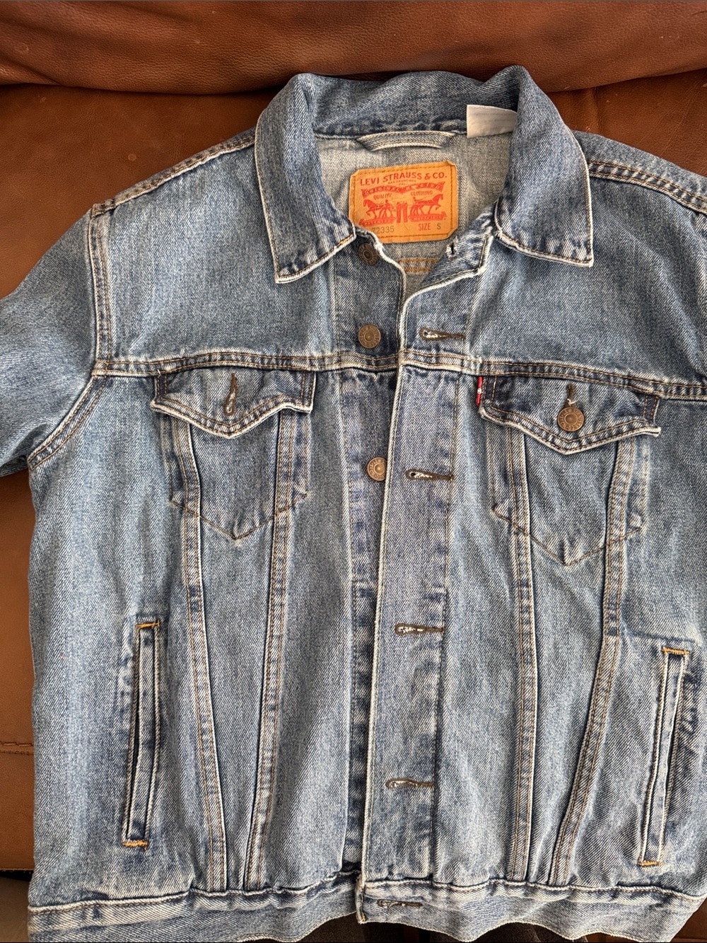 Levi's Blue Denim Trucker Jacket